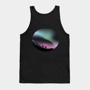 Aurora Mountains Tank Top